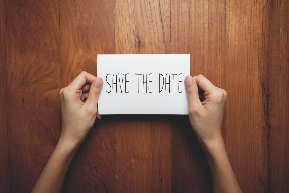 Imagem de capa do artigo O QUE SIGNIFICA "SAVE THE DATE"?