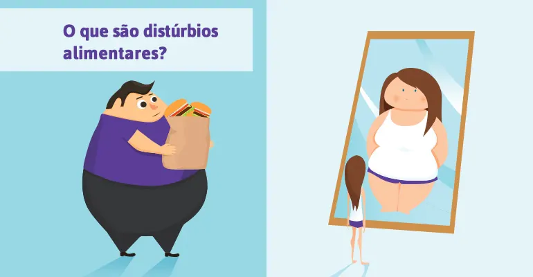 Imagem de capa do artigo O QUE SÃO DISTÚRBIOS ALIMENTARES E POR QUE PRECISAMOS FALAR SOBRE ISSO?